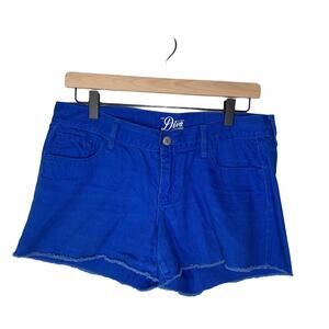 Old Navy Diva Blue Cut-Off Shorts 6